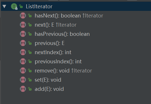 Iterator 和 ListIterator 有什么区别？