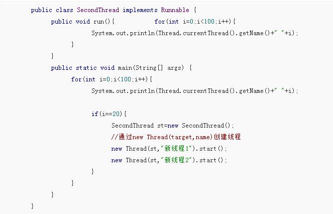 教程|Java多线程建立方式